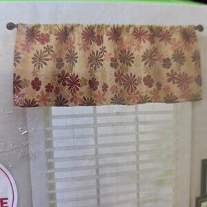 NWT - Set of 2 Better Homes & Gardens Manolo Chenille Valances 50 x 18 EA